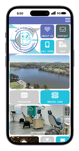 iPhone Screen showing app