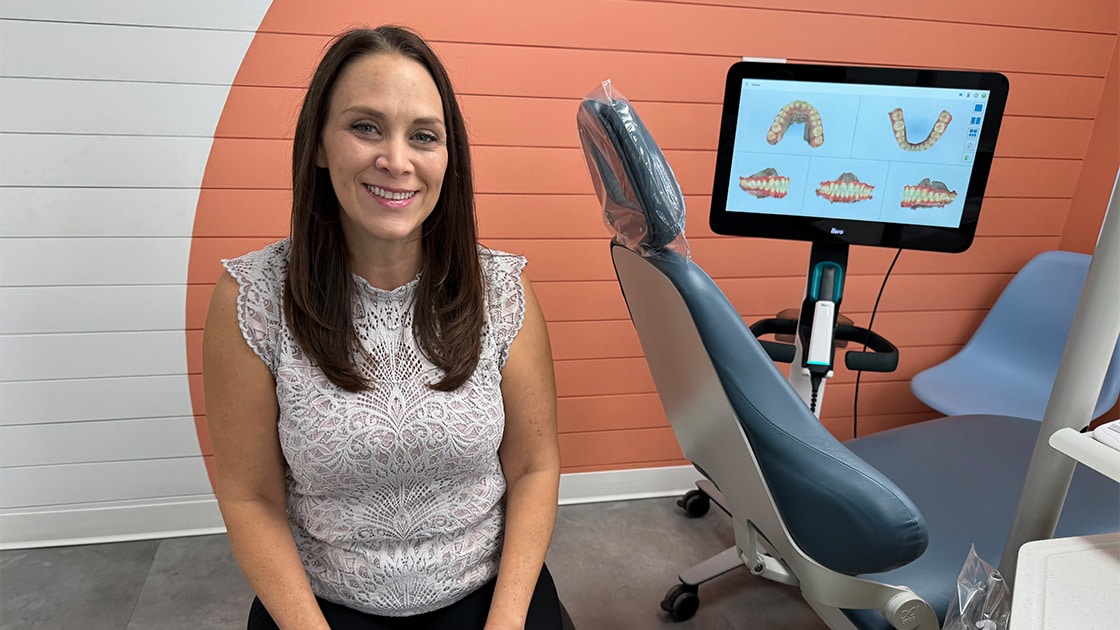 Dr. Eppard chairside